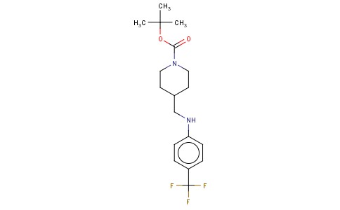 1-BOC-4-[(4-TRIFLUOROMETHYL-PHENYLAMINO)-METHYL]-PIPERIDINE